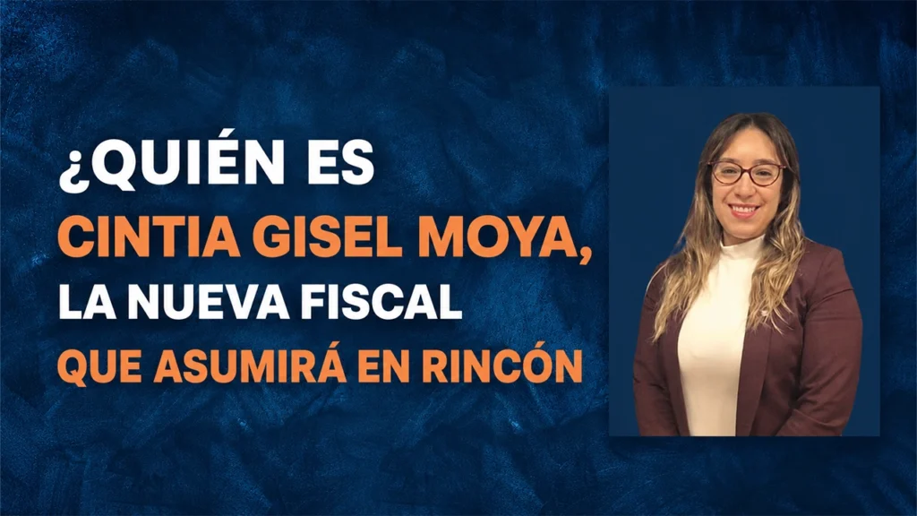 Quién es Cintia Gisel Moya, la nueva fiscal que asumirá en Rincón