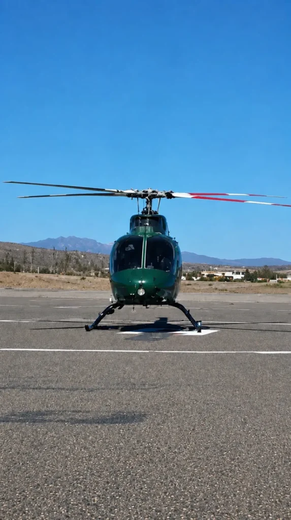 Un helicóptero del Ejército llamó la atención en Rincón