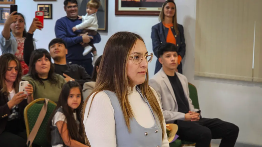 Ainara Olave es la nueva jueza de Paz de Rincón de los Sauces